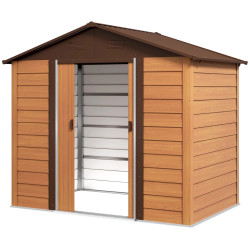 Сарай-хозблок Outsunny 845-179V02BN 236x196x208 (Brown) Thumb