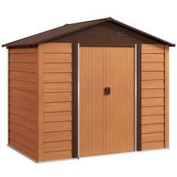 Сарай-хозблок Outsunny 845-179V02BN 236x196x208 (Brown)