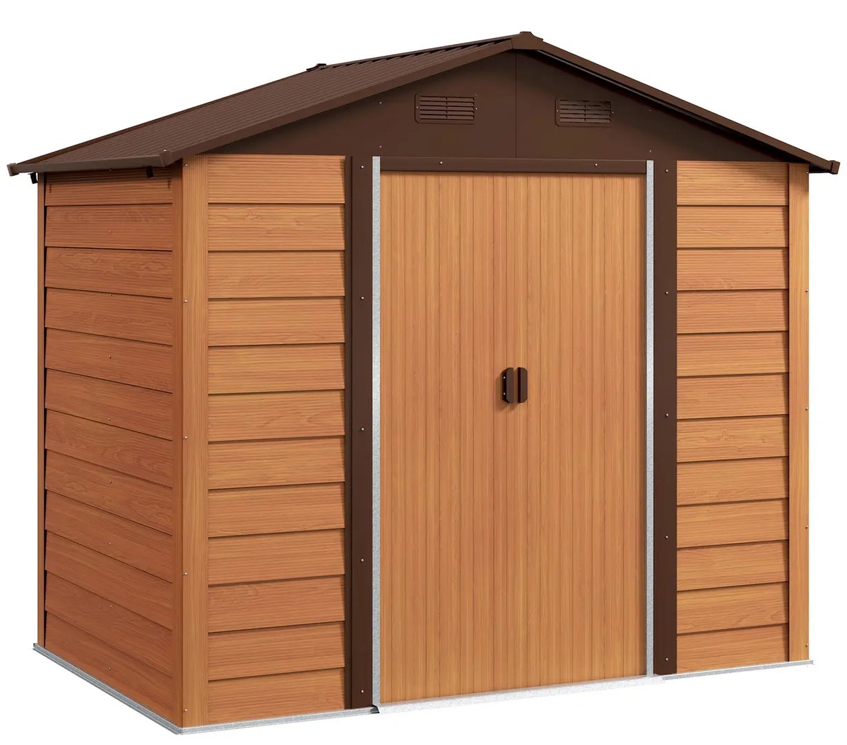 Сарай-хозблок Outsunny 845-179V02BN 236x196x208 (Brown)