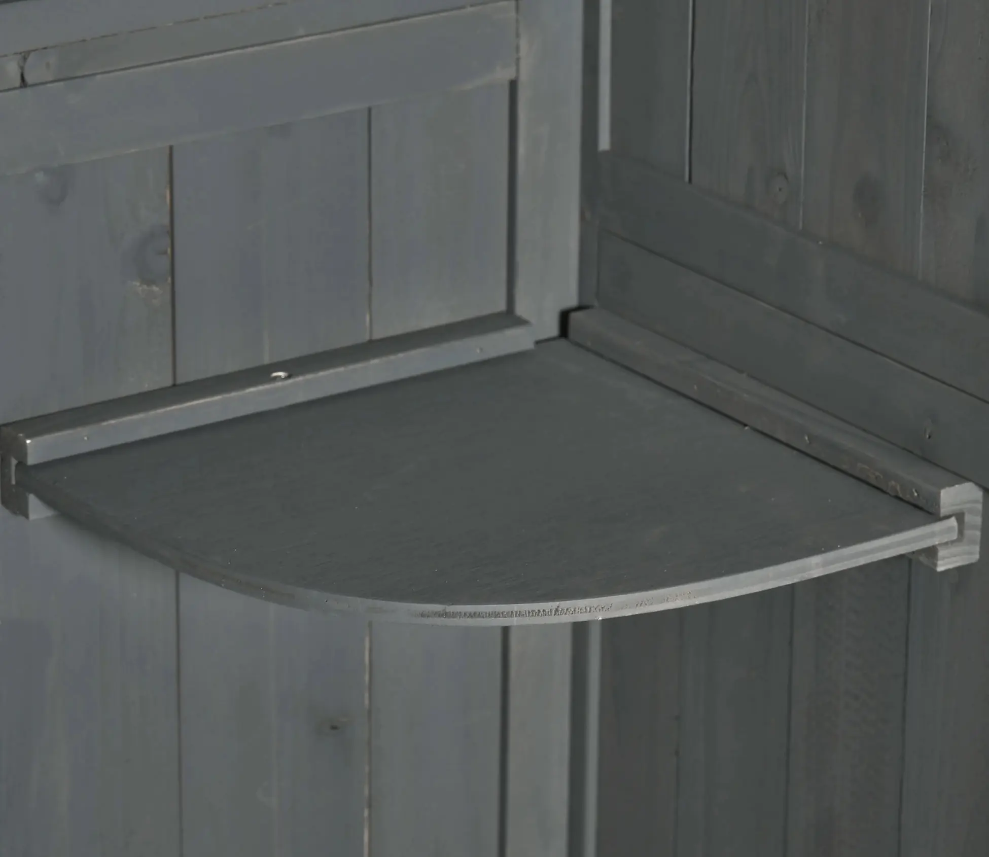 Сарай-хозблок Outsunny 845-209V01 77x54.2x179 (Grey) - 7