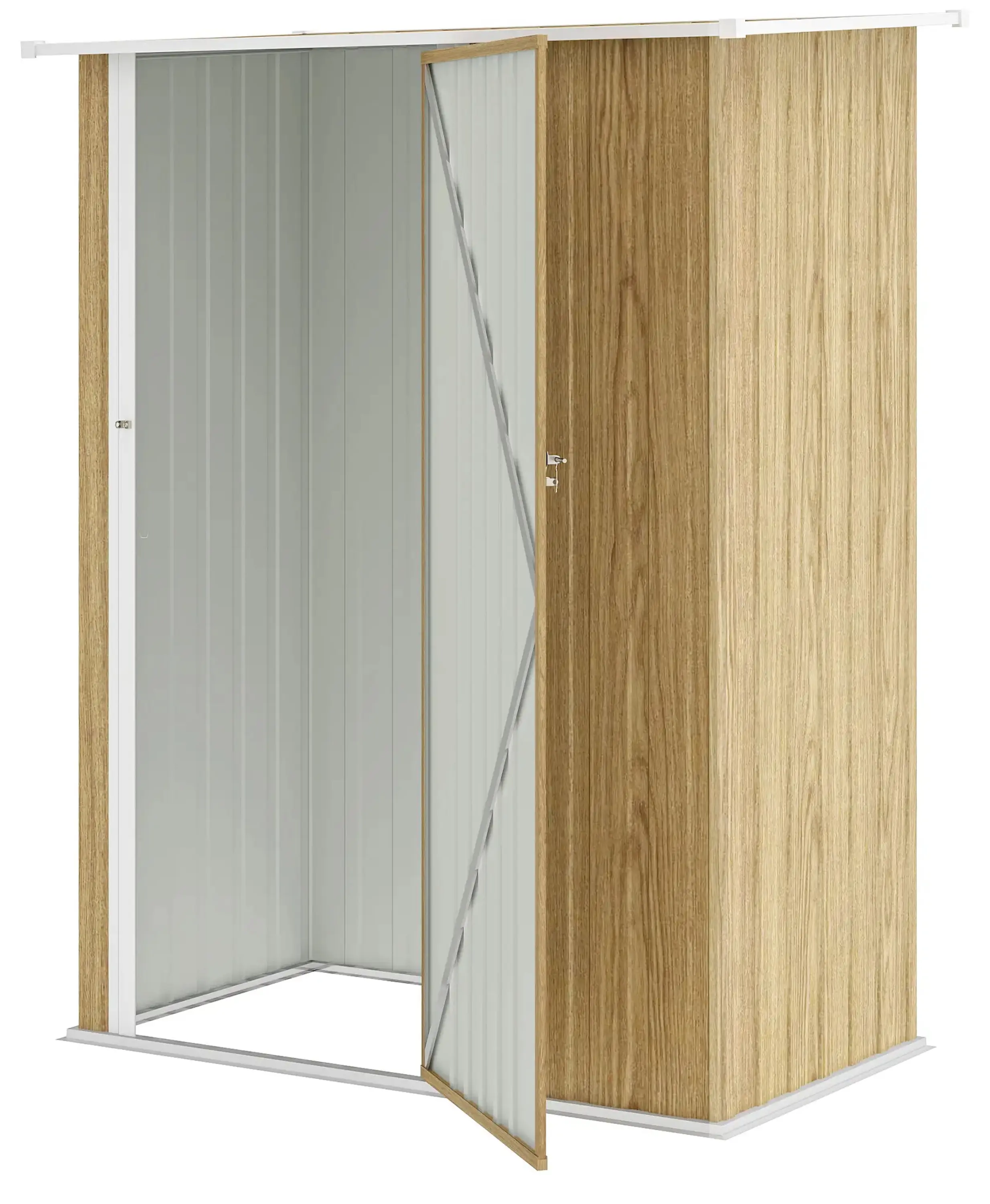 Casuta de gradina Outsunny 845-328V02AK 142x86x189 (Wood) - 2