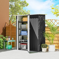 Сарай-хозблок Outsunny 845-328V02CG 142x86x189 (Dark Grey) Thumb