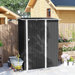 Сарай-хозблок Outsunny 845-328V02CG 142x86x189 (Dark Grey) Thumb