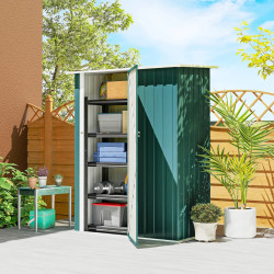 Сарай-хозблок Outsunny 845-328V02GN 142x86x189 (Green) Thumb