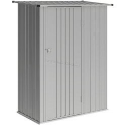 Сарай-хозблок Outsunny 845-328V02SR 142x86x189 (Silver)