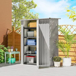 Casuta gradina Outsunny 845-328V02SR 142x86x189 (Silver) Thumb