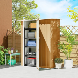 Сарай-хозблок Outsunny 845-328V02YL 142x86x189 (Yellow) Thumb