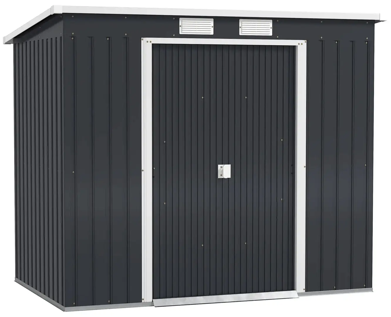 Casuta gradina Outsunny 845-390V00CG 213x130x172 (Dark Grey)