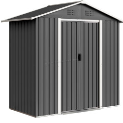 Сарай-хозблок Outsunny 845-425V01CG 194x107x191 (Grey)