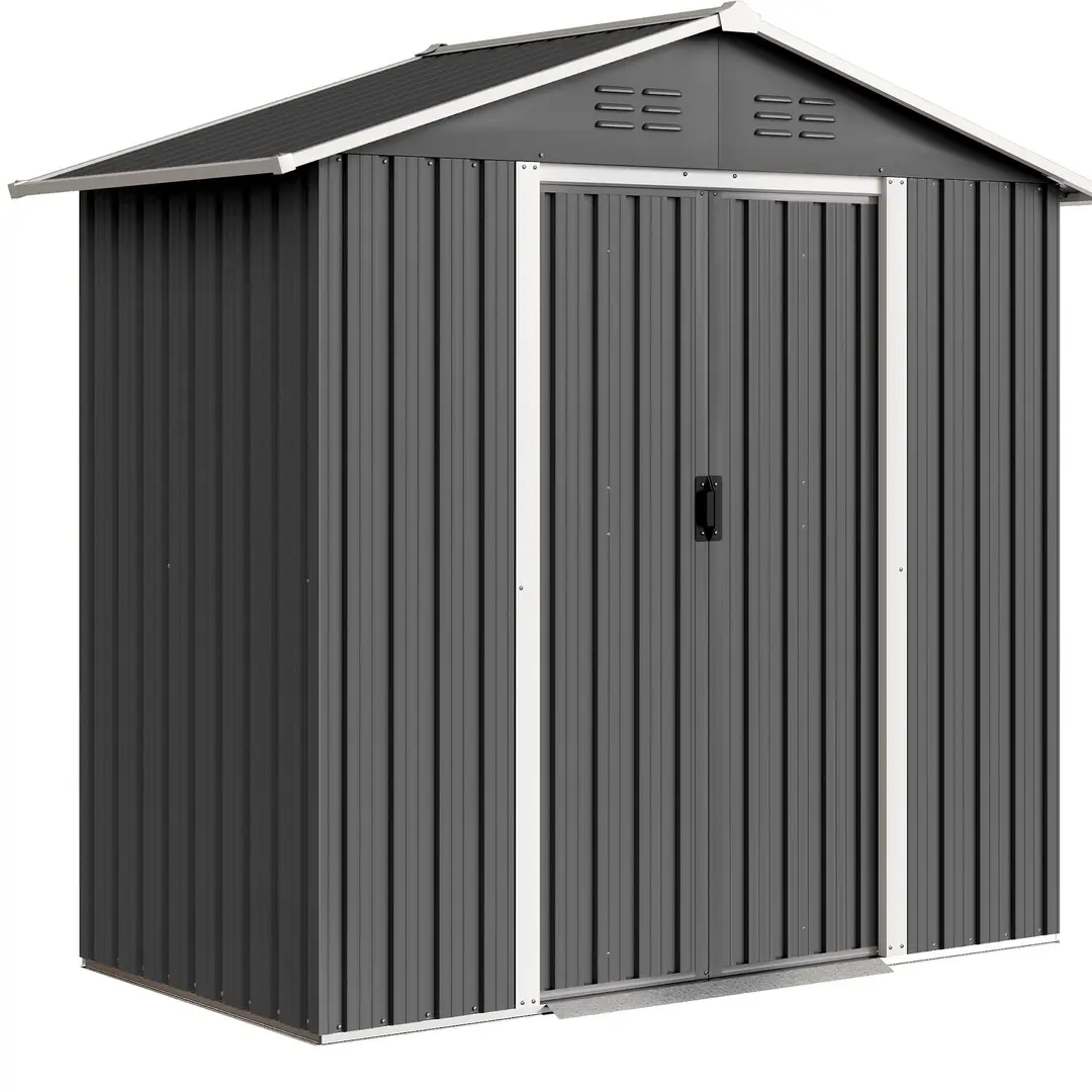 Сарай-хозблок Outsunny 845-425V01CG 194x107x191 (Grey)