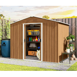 Сарай-хозблок Outsunny 845-429V00DR 236x174x190 (Dark Brown) Thumb