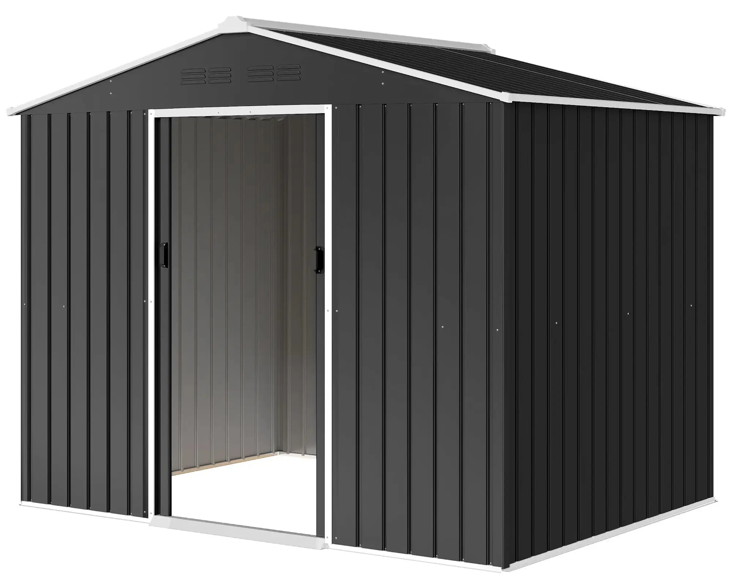 Casuta de gradina Outsunny 845-429V01CG (Dark Grey) - 2