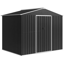 Сарай-хозблок Outsunny 845-429V01CG (Dark Grey)