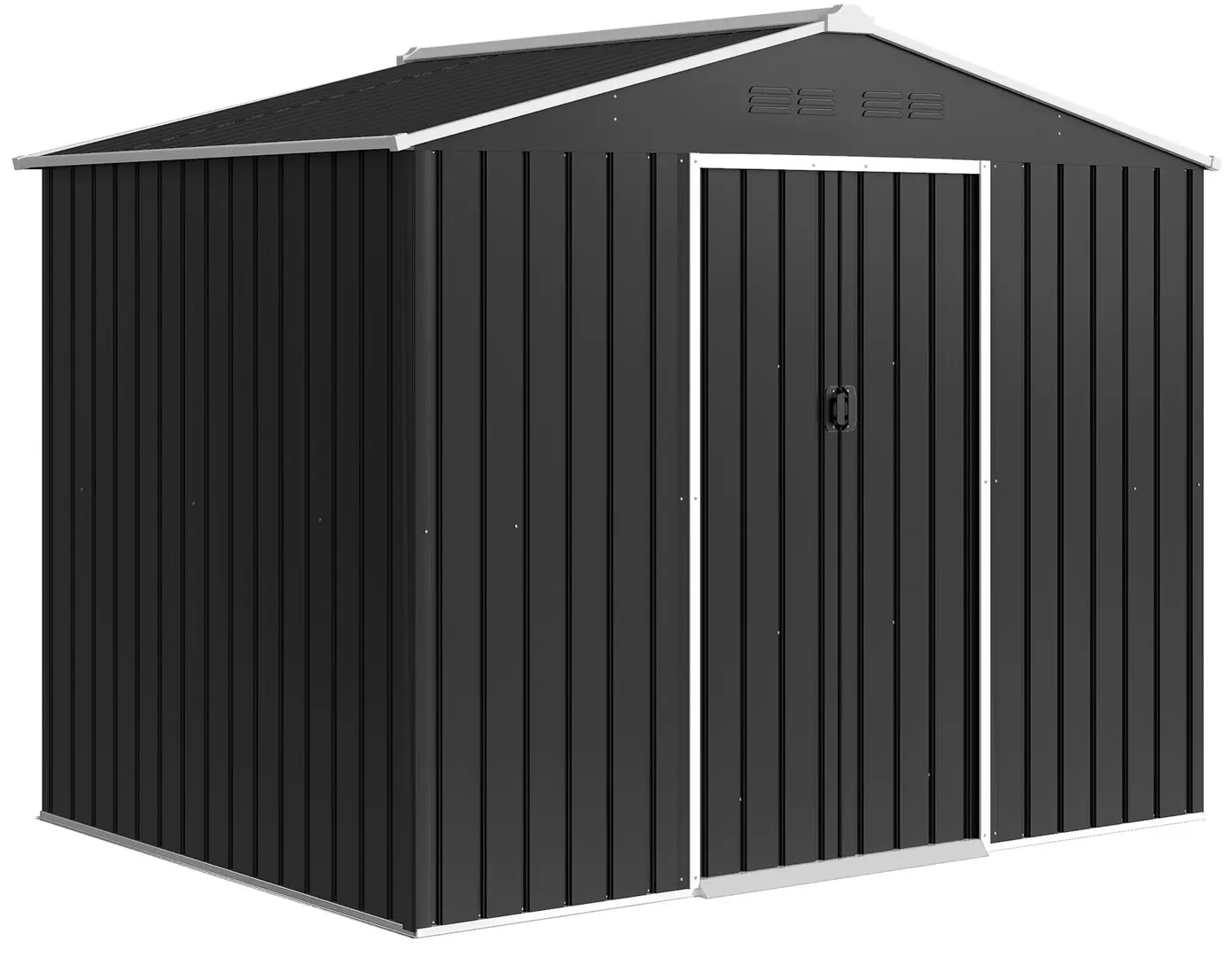 Casuta de gradina Outsunny 845-429V01CG (Dark Grey)