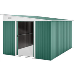 Casuta de gradina Outsunny 845-529V00GN 345x280.5x169-201 (Green) Thumb