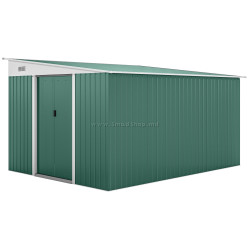 Casuta de gradina Outsunny 845-529V00GN 345x280.5x169-201 (Green)