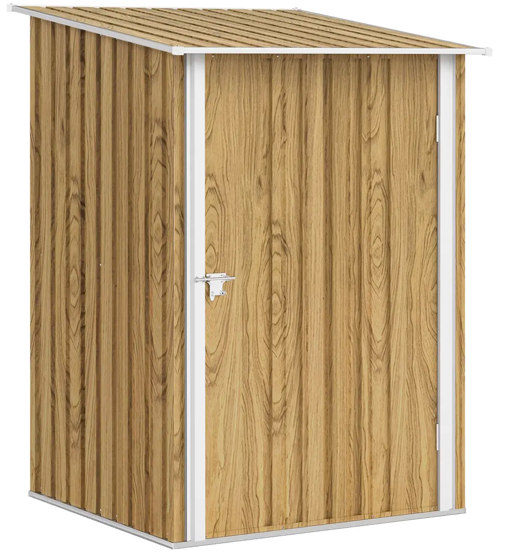 Сарай-хозблок Outsunny 845-530V02AK 100x104x160 (Light Brown)