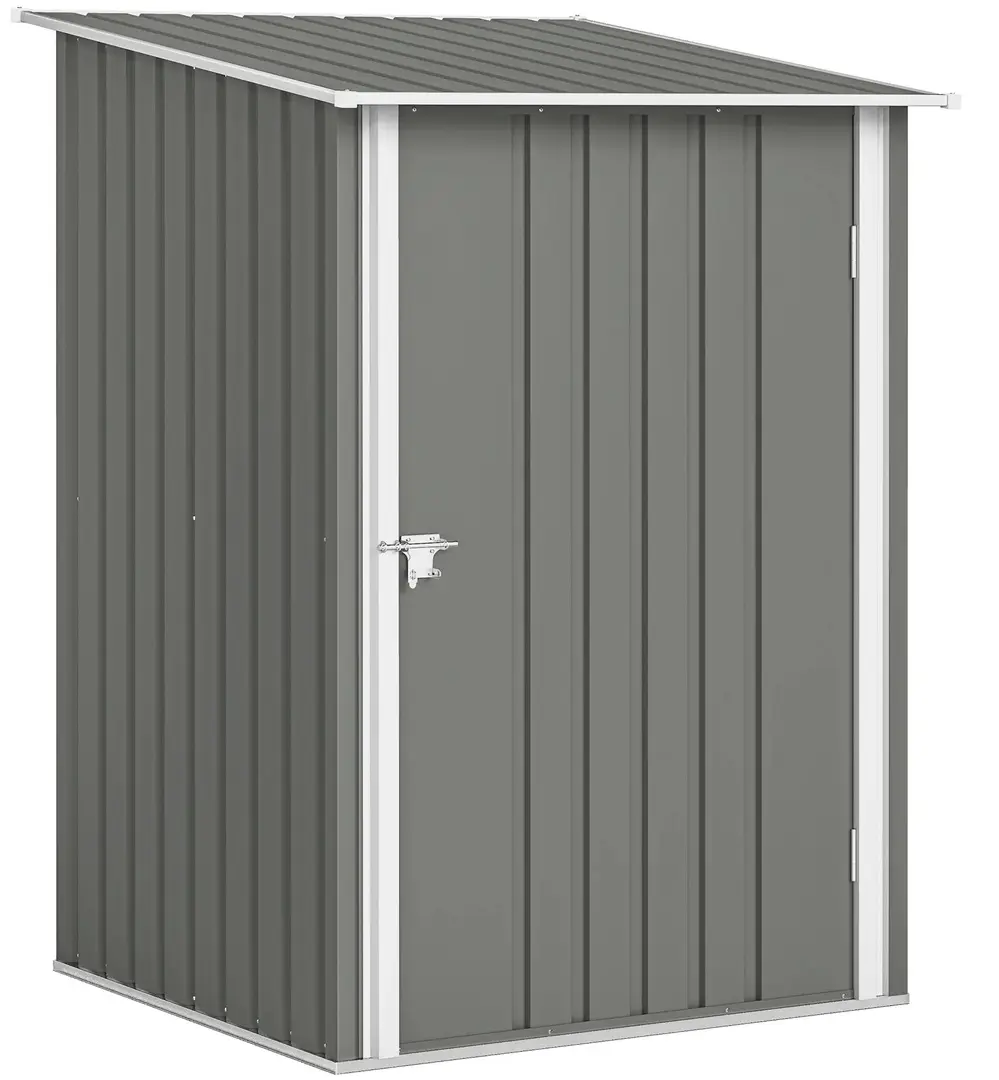 Casuta gradina Outsunny 845-530V02LG 100x104x160 (Light Grey)