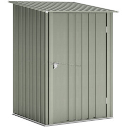 Сарай-хозблок Outsunny 845-530V02SR 100x104x160 (Silver)