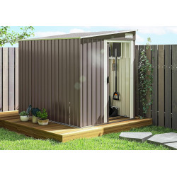Сарай-хозблок Outsunny 845-983V00LG 154x206.5x181 (Light Grey) Thumb