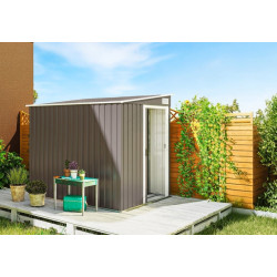 Сарай-хозблок Outsunny 845-983V00LG 154x206.5x181 (Light Grey) Thumb