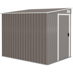 Сарай-хозблок Outsunny 845-983V00LG 154x206.5x181 (Light Grey)