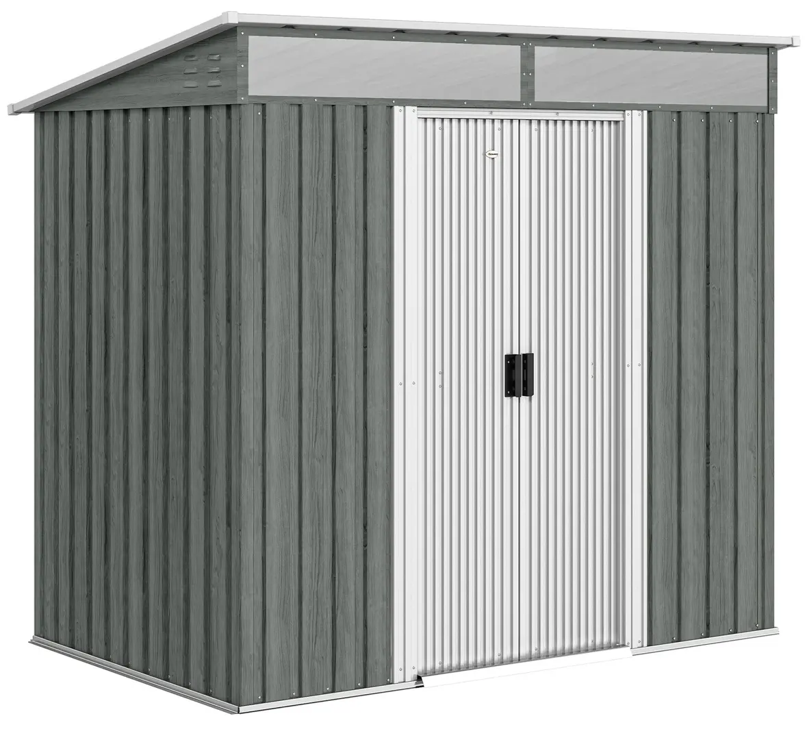 Сарай-хозблок Outsunny 84H-006V00LG 195x122x181.5 (Light Grey)