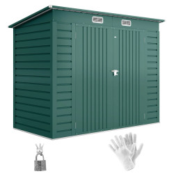 Сарай-хозблок Outsunny 84H-118V00GN 249x121x183 (Green) Thumb