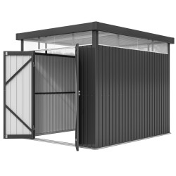 Сарай-хозблок Outsunny 84H-193V00CG 200x258x201 (Dark Grey) Thumb