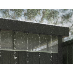 Сарай-хозблок Outsunny 84H-193V00CG 200x258x201 (Dark Grey) Thumb