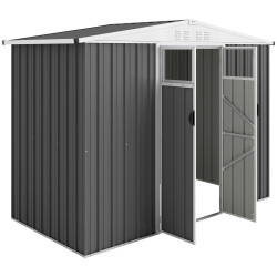 Casuta gradina Outsunny 84H-357V00CG 246x117x180 (Dark Grey) Thumb