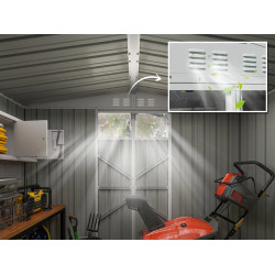 Casuta gradina Outsunny 84H-357V00CG 246x117x180 (Dark Grey) Thumb