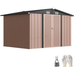 Сарай-хозблок Outsunny 84H-634V00BN 305x245 (Brown)