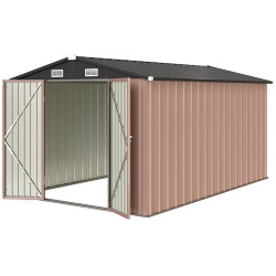 Сарай-хозблок Outsunny 84H-634V01BN 364x238 (Brown) Thumb