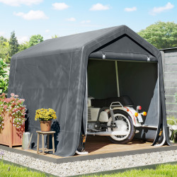 Сарай тентовый Outsunny 845-697CG (Dark Grey) Thumb