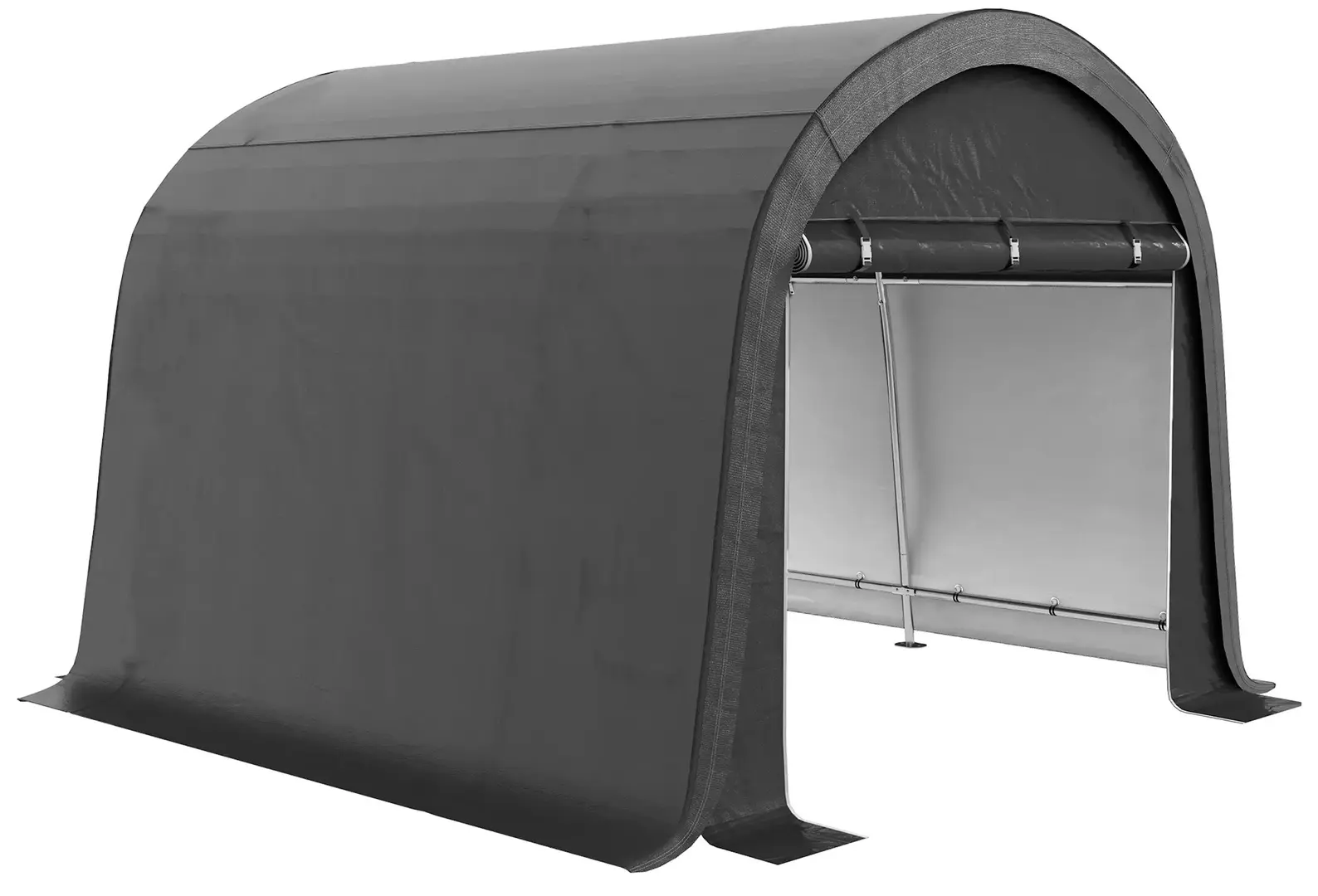 Cort de garaj Outsunny 84C-295 3x3 (Grey)