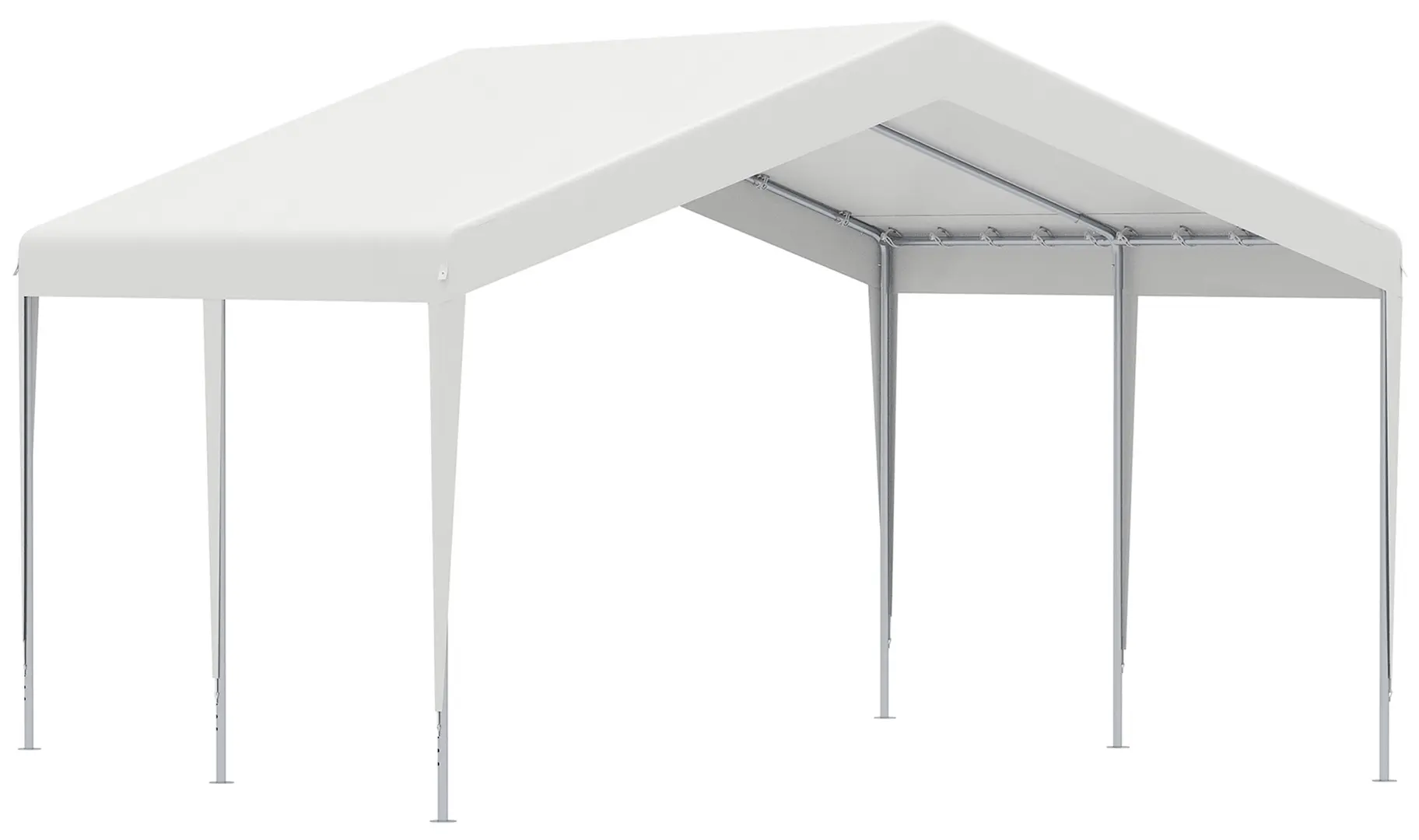 Cort de garaj Outsunny 84C-295 4x4 (White)