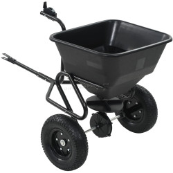 Разбрасыватель-сеялка VidaXL 142967 (Black)
