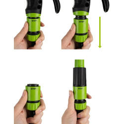 Катушка со шлангом Gardlov 25509 25m (Black/Green) Thumb
