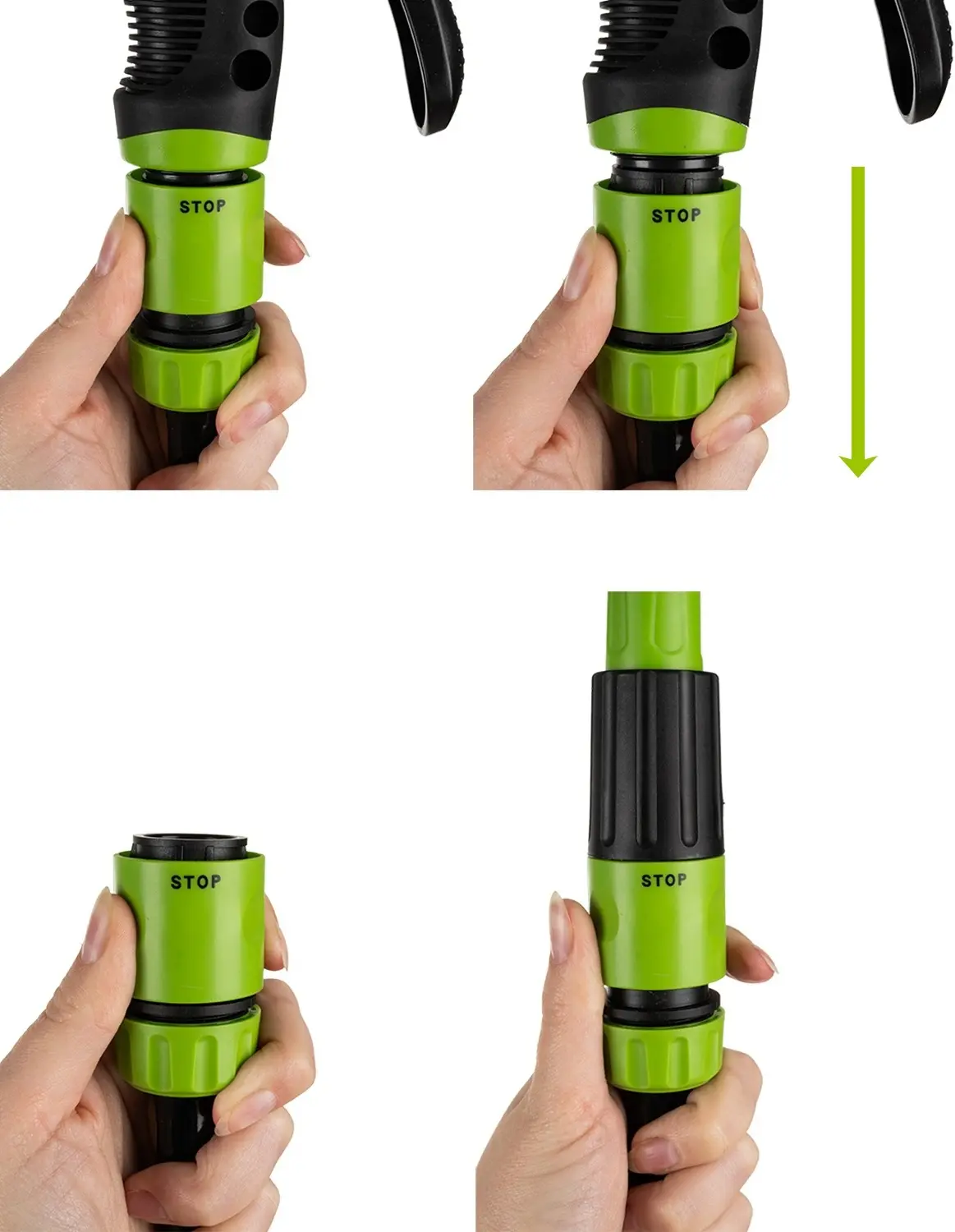 Катушка со шлангом Gardlov 25509 25m (Black/Green) - 4