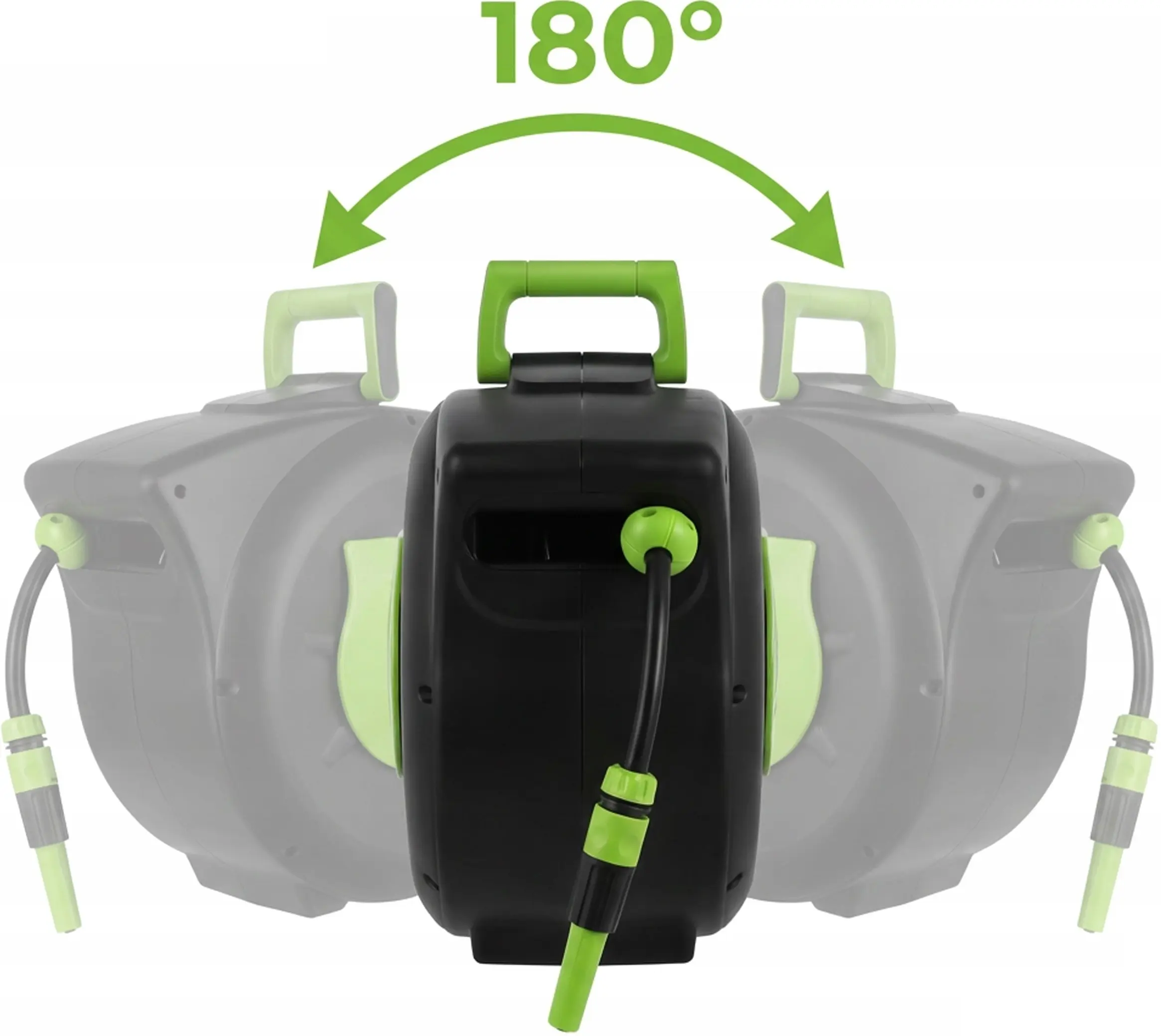Катушка со шлангом Gardlov 5900779963597 30м (Black/Green) - 3