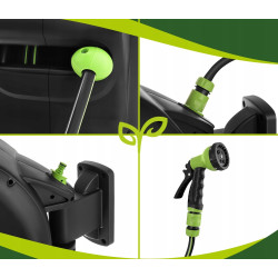 Катушка со шлангом Gardlov 5900779963597 30м (Black/Green) Thumb