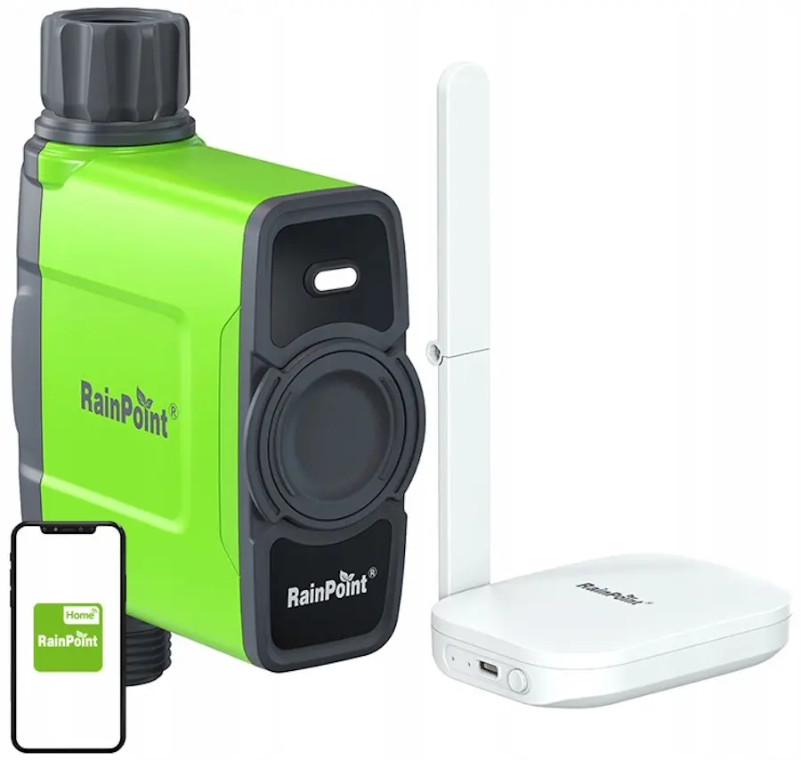 Controller irigatii RainPoint HTV145FRF + HWG023WBRF (Green/Black) - 2