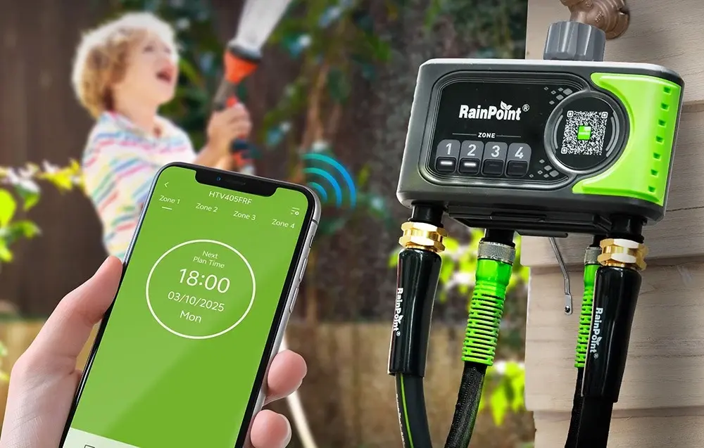 Контроллер орошения RainPoint HTV405FRF (Grey) - 5