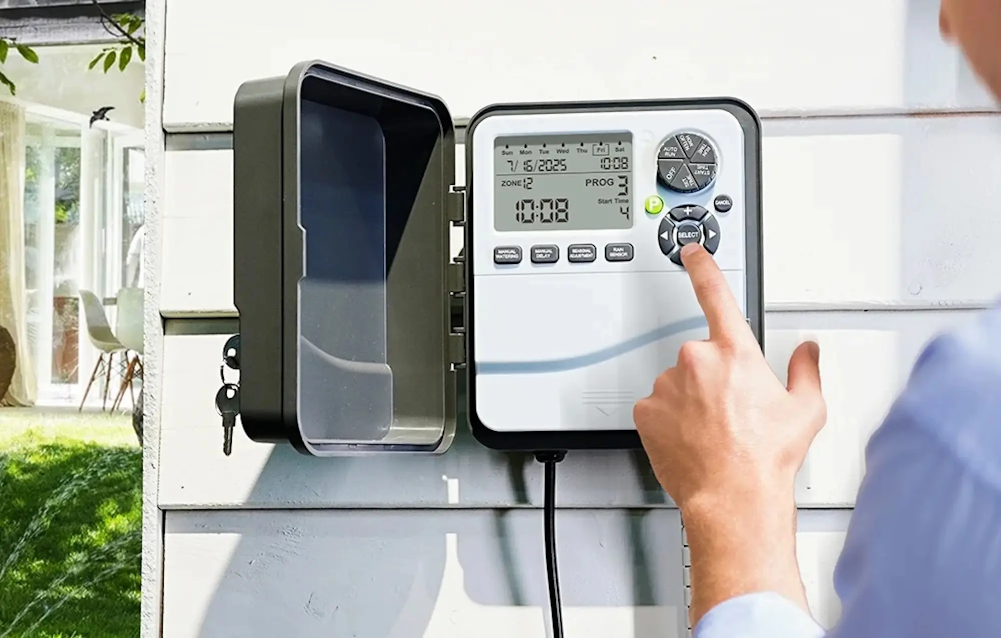 Контроллер орошения RainPoint ITC1200 (Grey) - 2