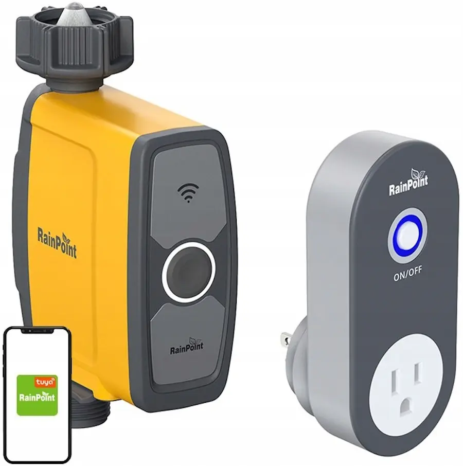 Controller irigatii RainPoint TTV103FRF + TWG004WR (Yellow/Grey) - 2