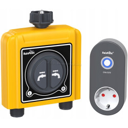 Контроллер орошения RainPoint TTV203FRF + TWG004WR (Yellow/Grey)