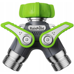 Divizor pentru furtun de grădină Rainpoint ICD047 (Green/Grey)