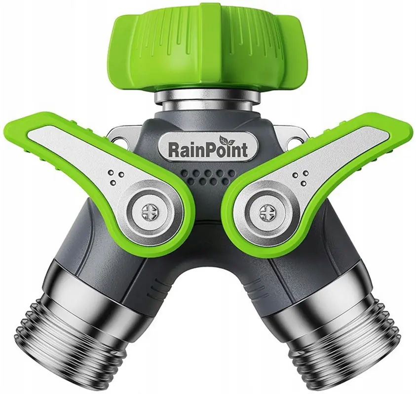Divizor pentru furtun de grădină Rainpoint ICD047 (Green/Grey)