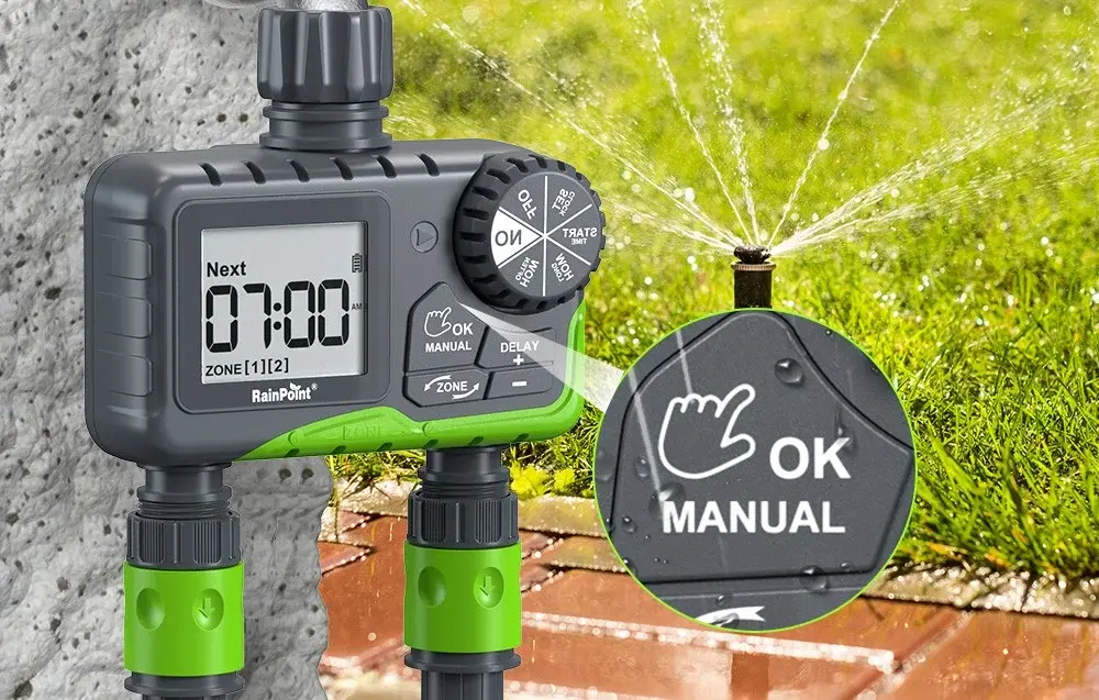 Таймер для полива RainPoint ITV205 (Grey) - 5